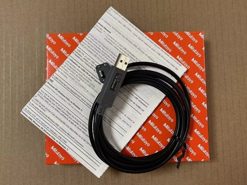 New Mitutoyo 06AFM380B USB Input Tool USB-ITN-B Data Cable replace 06ADV380B